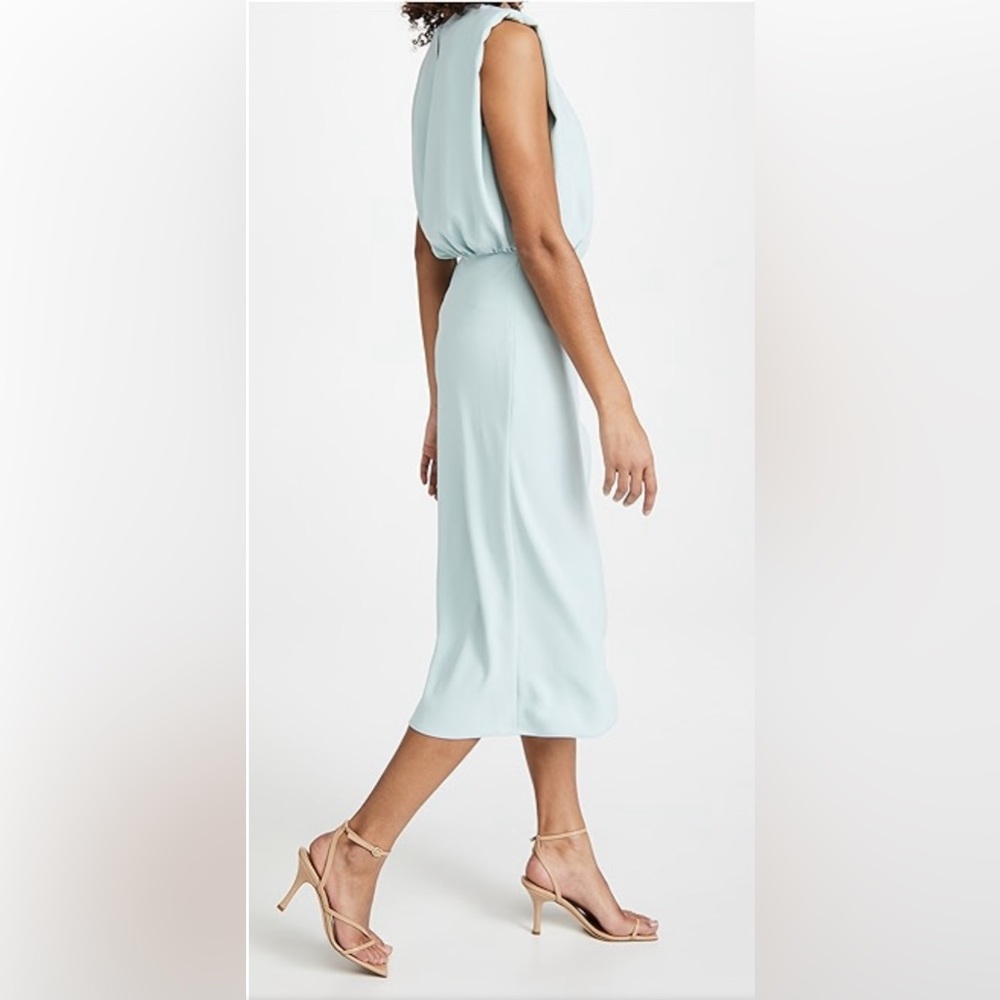 Amanda Uprichard KENT Dress in Mint Green - Picture 3 of 7
